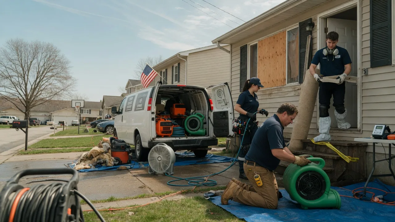Water Damage Restoration in Odd, WV near me